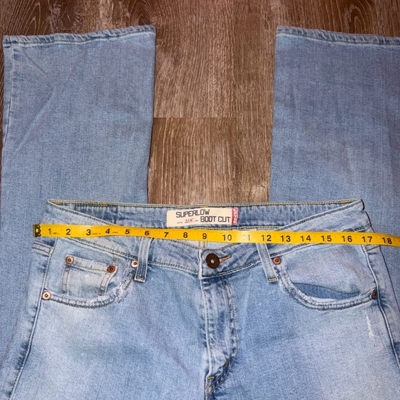 Levi's Light Blue Flare Jeans - Picture 4 of 4